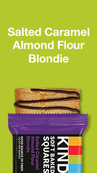 Salted Caramel Almond Flour Blondie