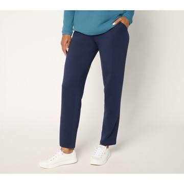 Denim & Co. Petite EasyWear French Terry Pant