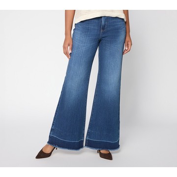 NYDJ Mia Palazzo Wide Leg Jeans with Released Hem