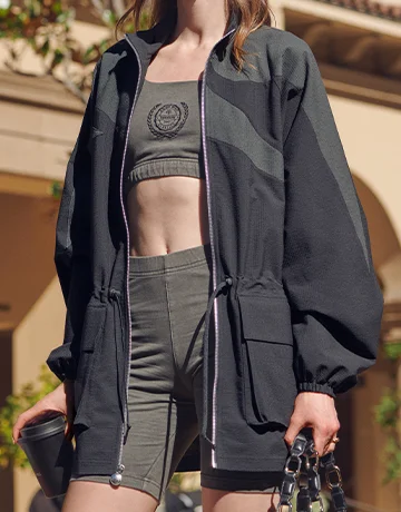 Reebok x ANINE BING Windbreaker Jacket