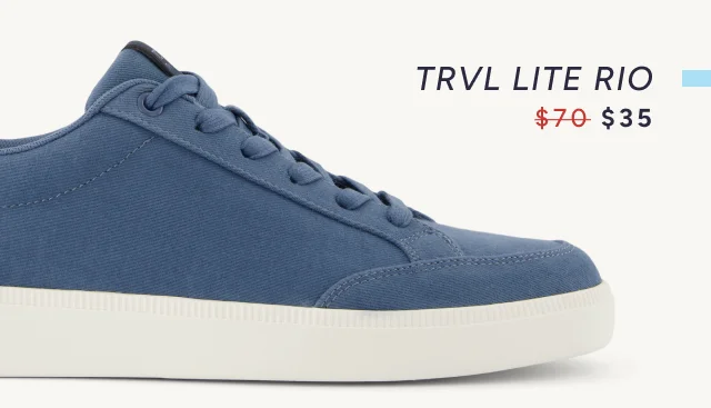 TRVL LITE Rio Twill Sneaker - Image