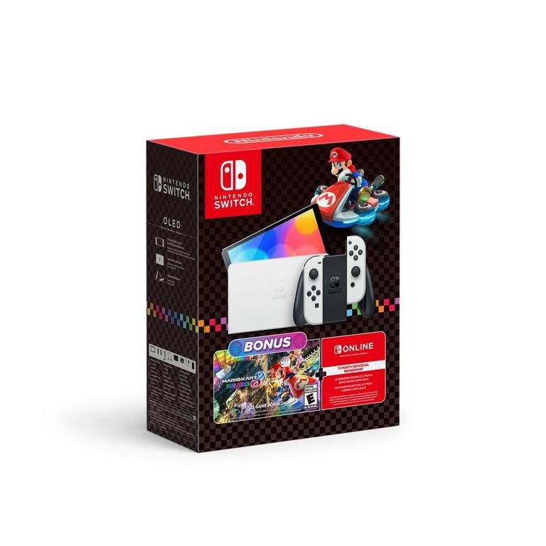 Nintendo Switch OLED Model Mario Kart 8 Deluxe Bundle