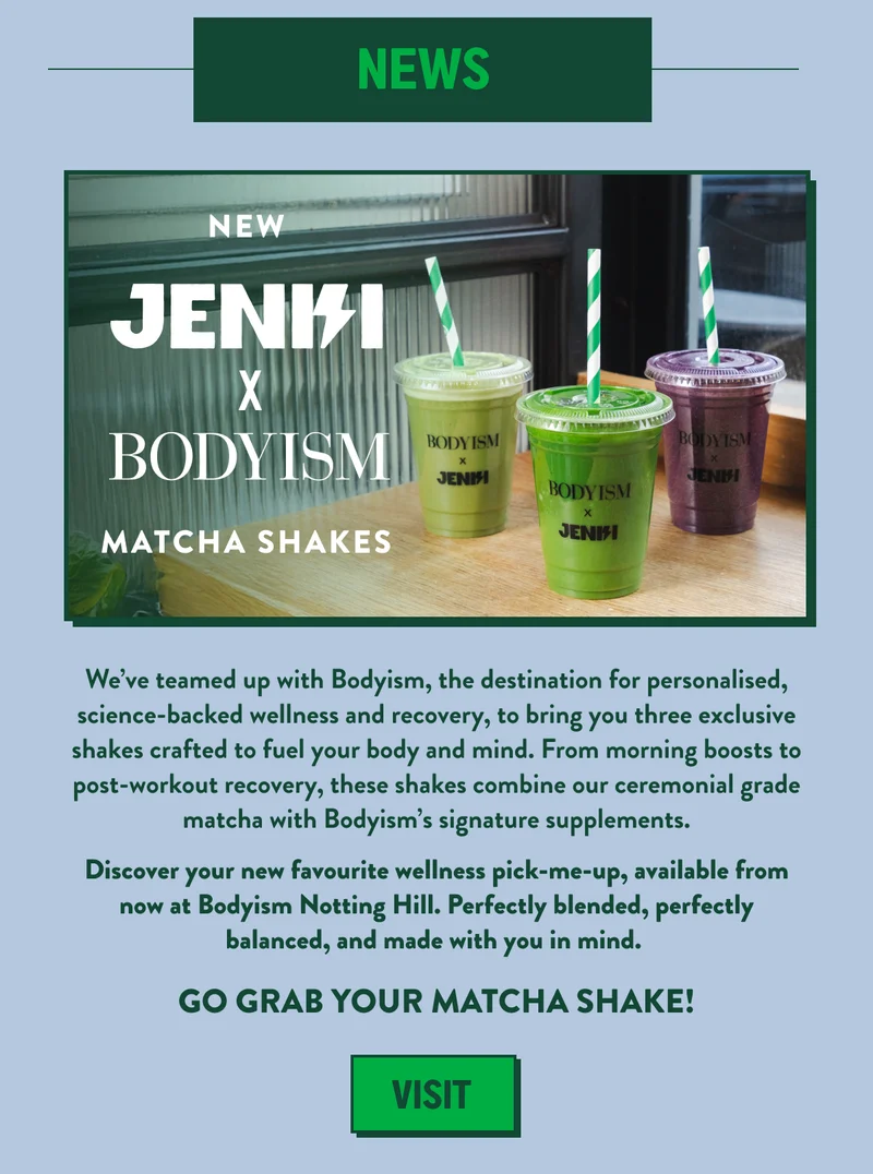 Bodyism Matcha Shakes