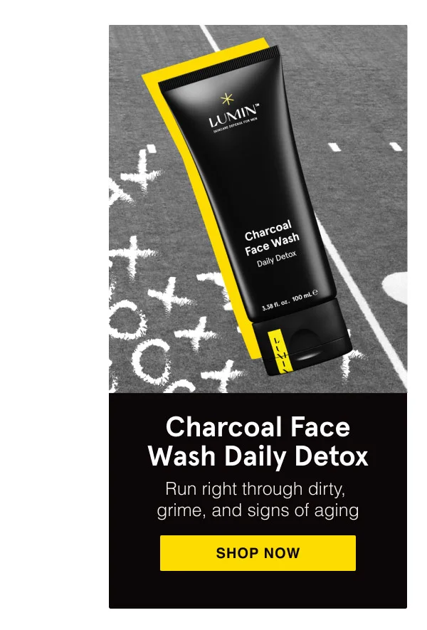 Charcoal Face Wash Daily Detox - SHOP NOW