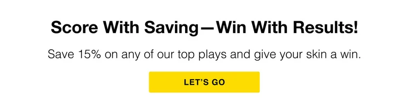 Save 15% - LET'S GO