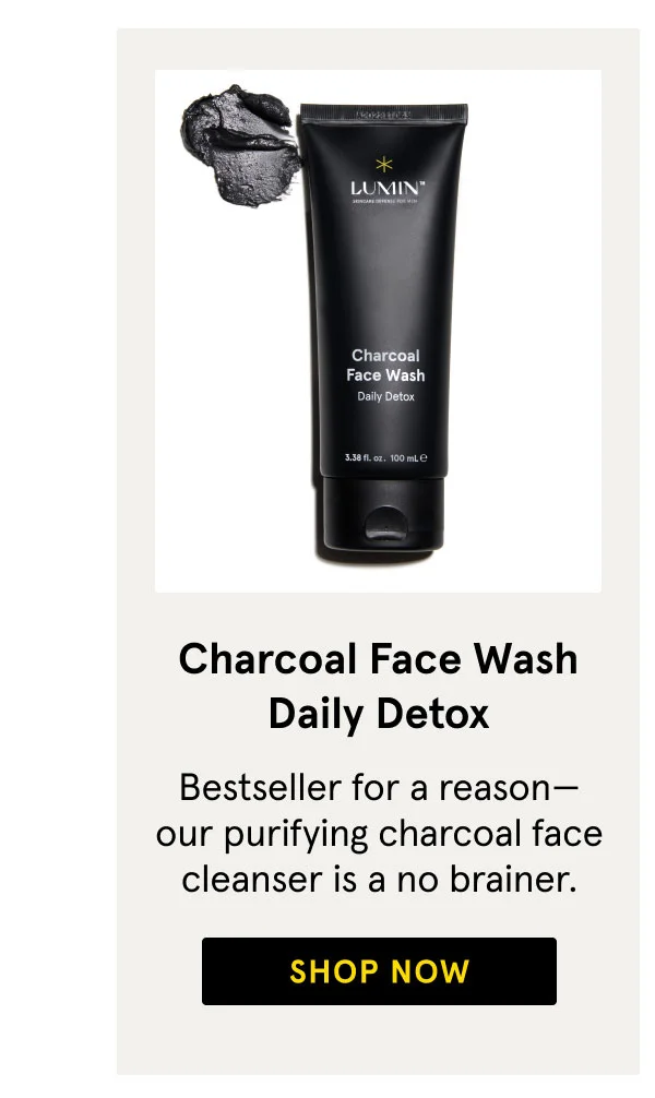 Charcoal Face Wash Daily Detox - SHOP NOW