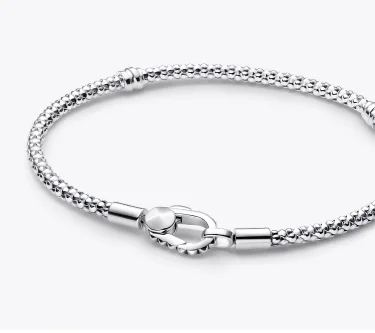 Studded Clasp & Chain Bracelet