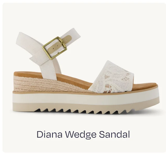 Diana Wedge Sandal