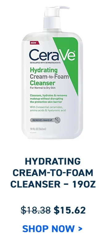 HYDRATING CREAM-TO-FOAM CLEANSER