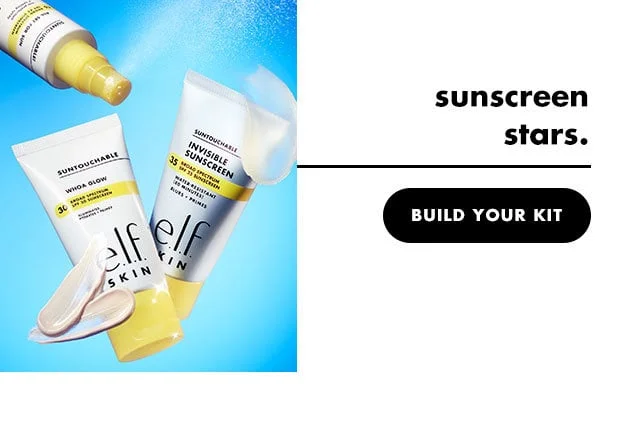 sunscreen stars.