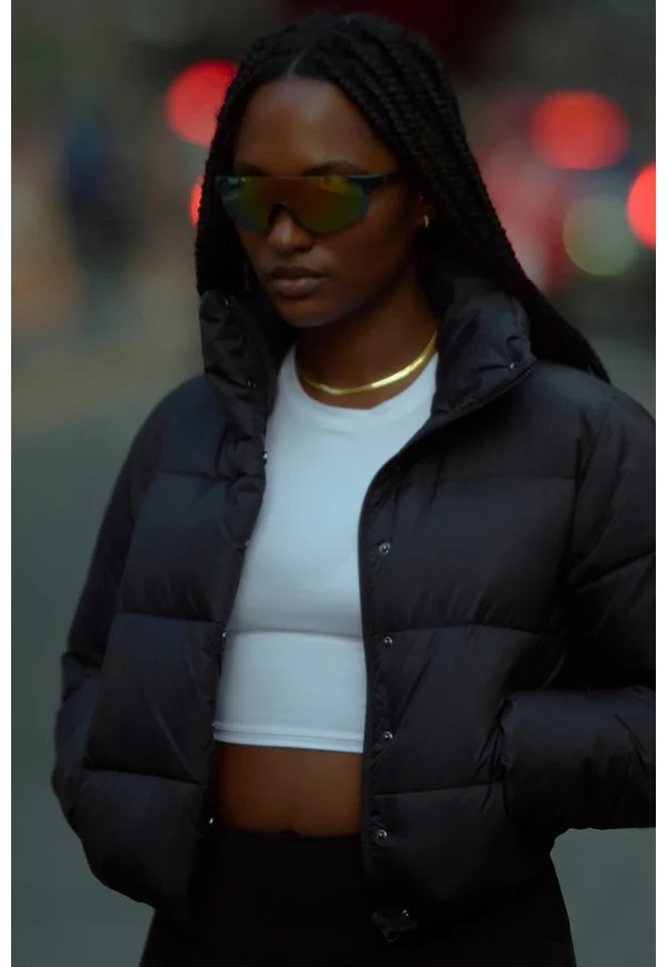 Gold Rush Puffer - Black - Black / M