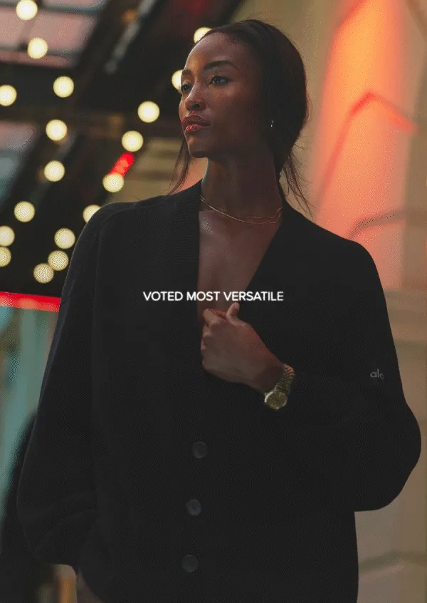 VOTED MOST VERSATILE THE SCHOLAR CARDIGAN, 3 WAYS