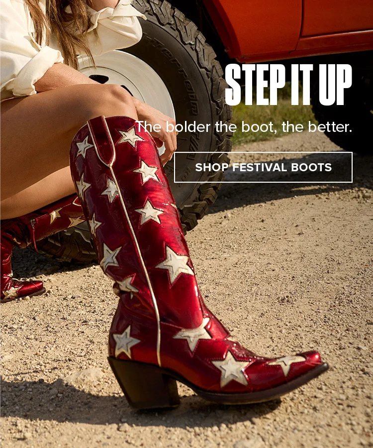 Step it up | Shop Festival Boots