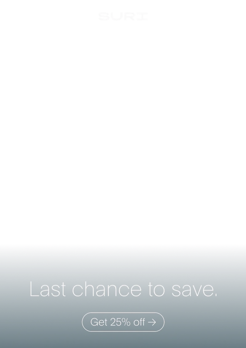 Last chance to save.
