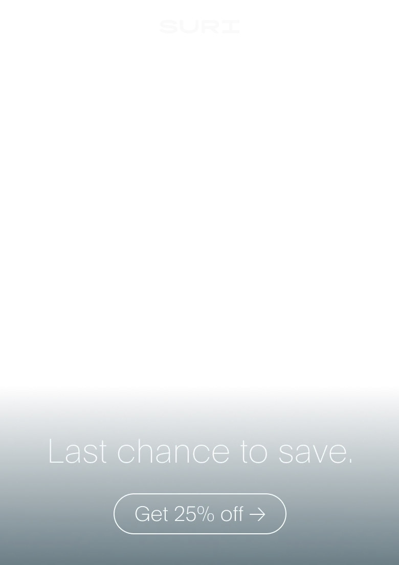 Last chance to save. 25% off.