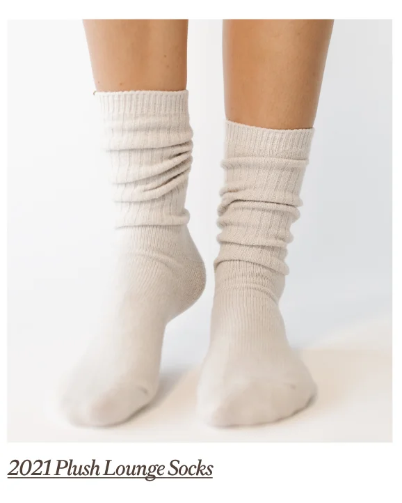 2021 Winner - Plush Lounge Socks