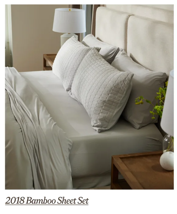2018 Winner - Bamboo Sheet Set
