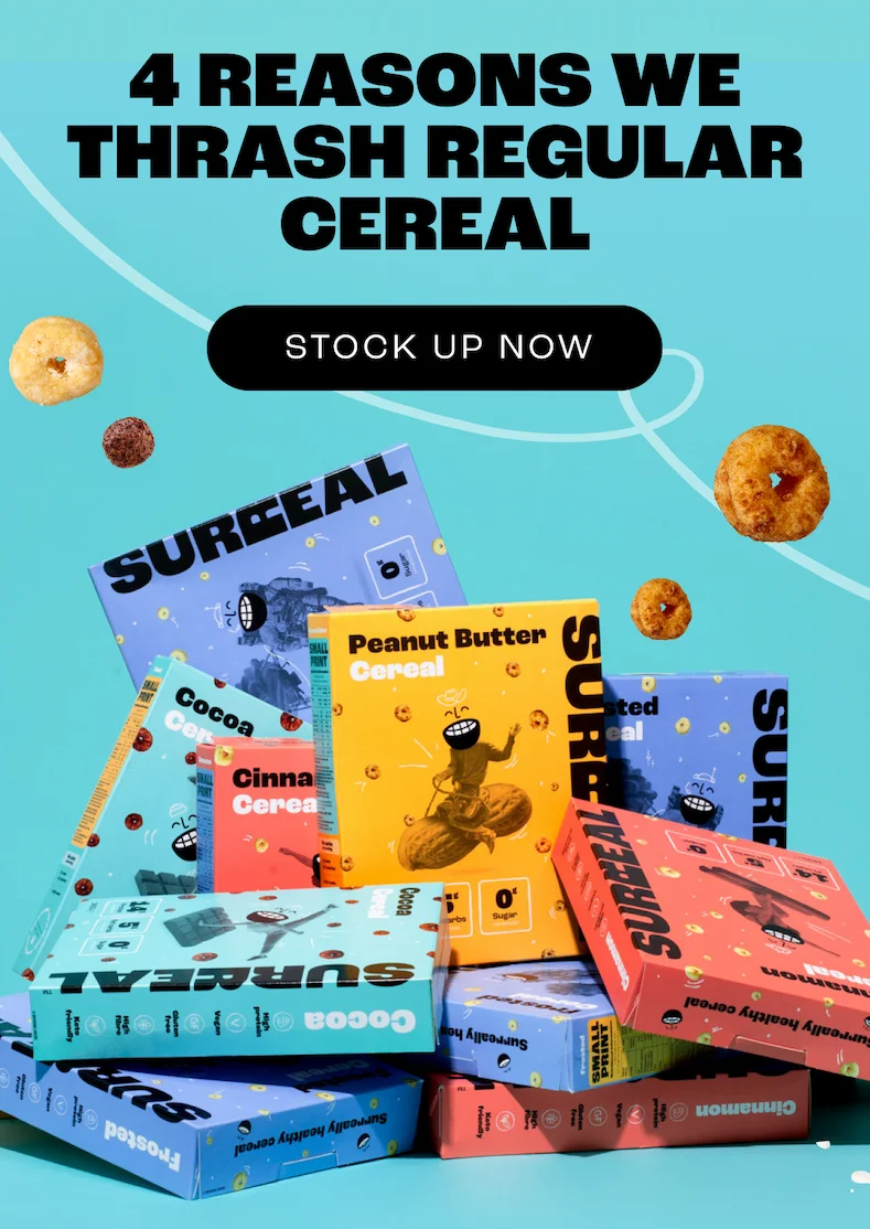 4 Reasons we thrash regular cereal
