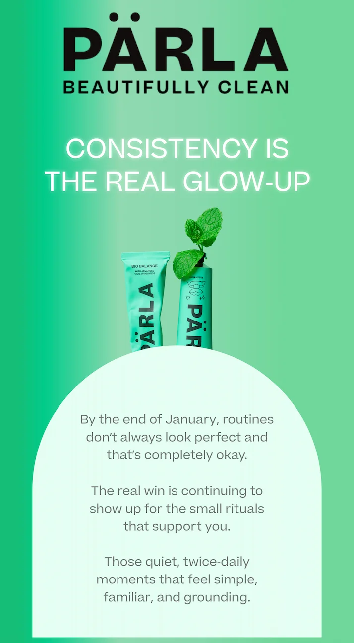 Consistency is the real glow-up.