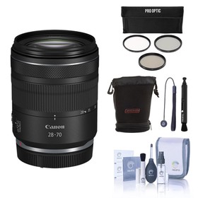 Canon RF 28-70mm f/2.8 IS STM Lens, Bundle with 67mm Filter Kit, Soft Lens Case, Cleaning Kit