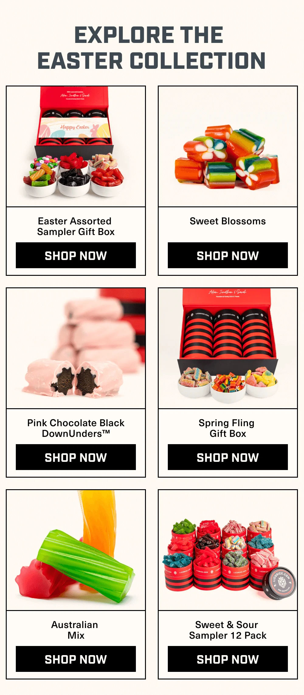 Licorice Easter Collection!