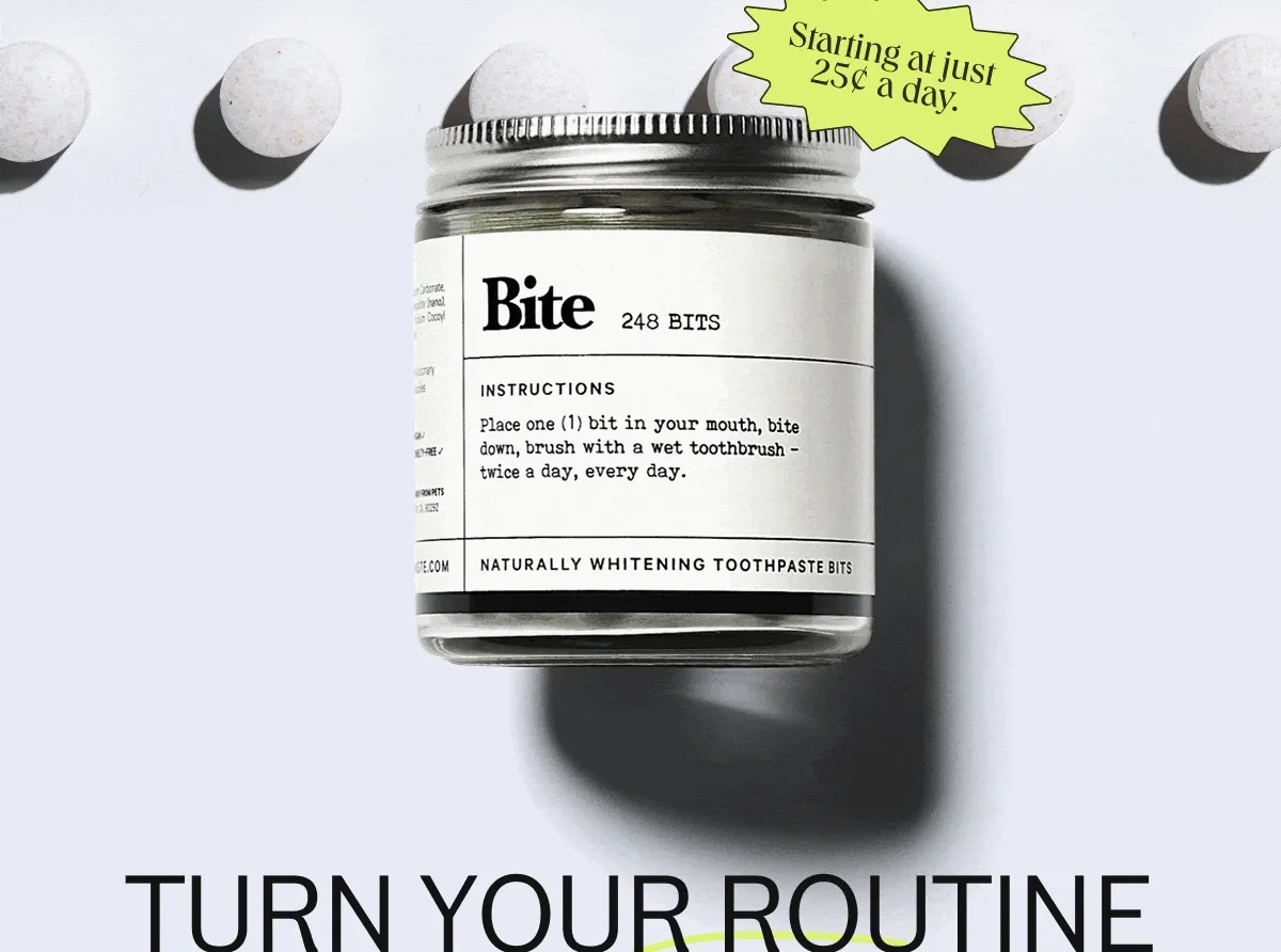 turn your routine into a ritual