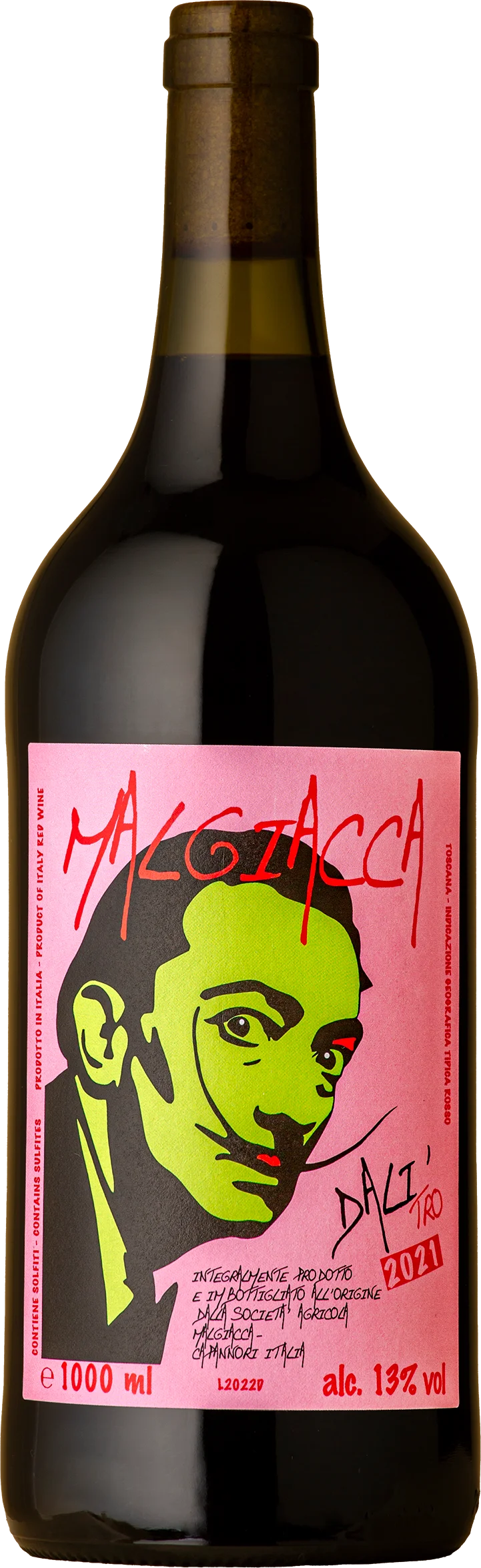 Image of Malgiacca<BR>Da Litro Sangiovese 2021 1000mL