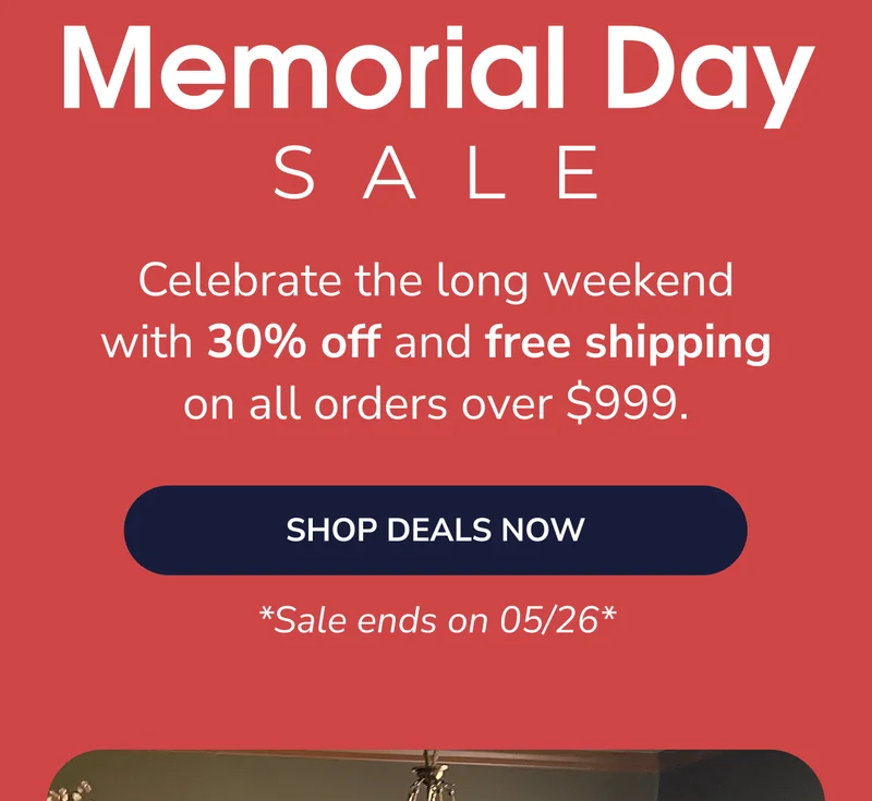Memorial Day Sale
