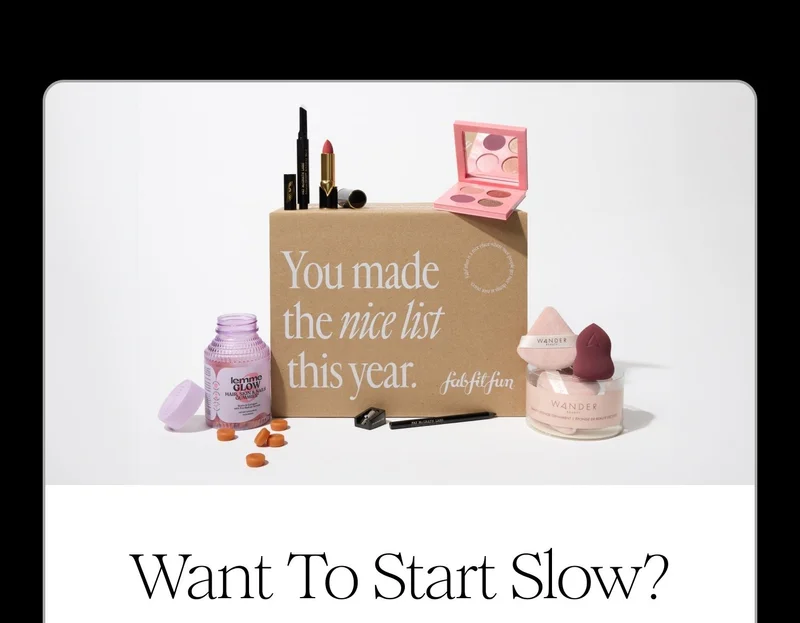 Want To Start Slow?