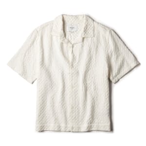Lido Boxy Dobby Waffle Short Sleeve Shirt