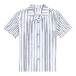Vacation Stripe Short Sleeve Shirt