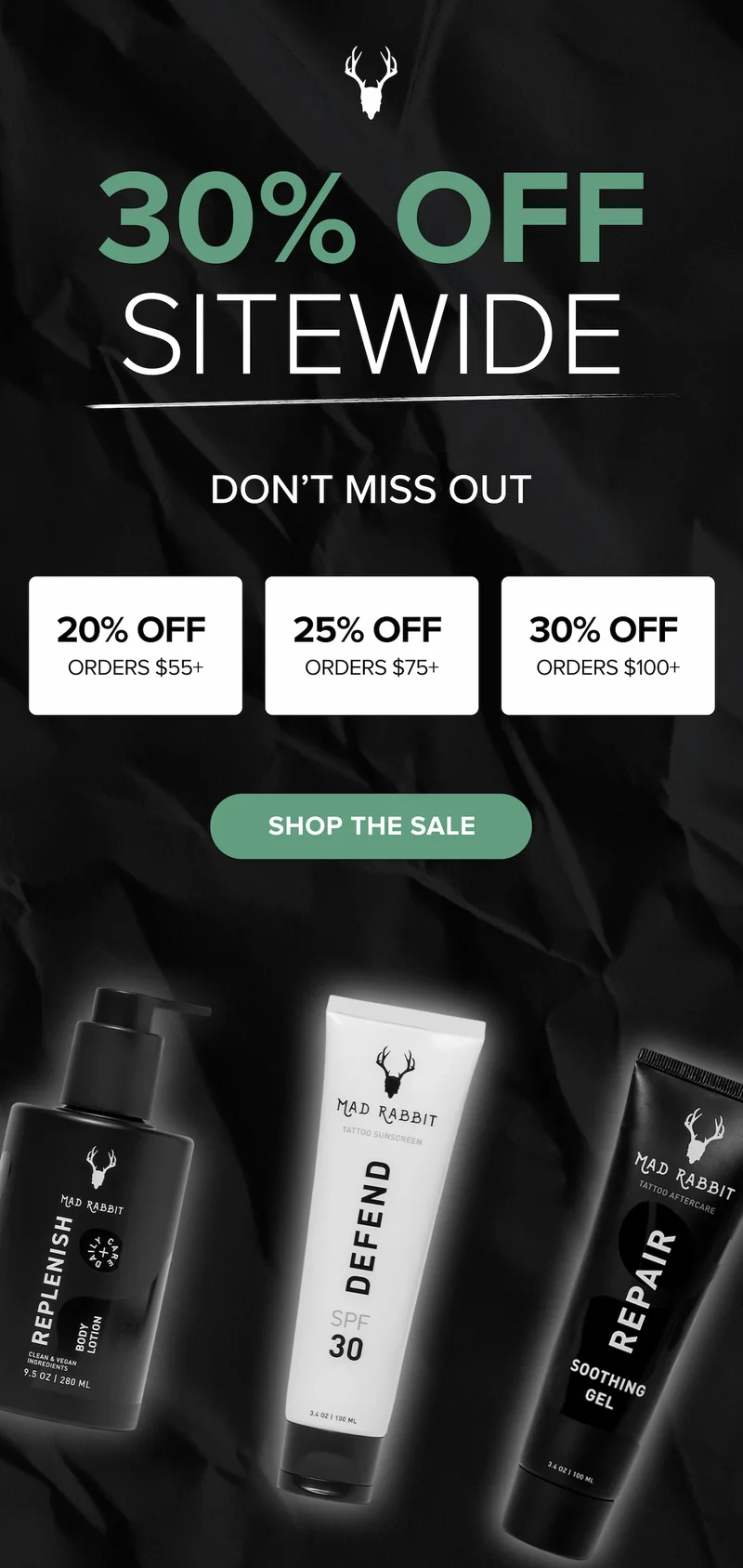 30% OFF SITEWIDE DON'T MISS OUT[PREPARE FOR YOUR NEXT TATTOO]