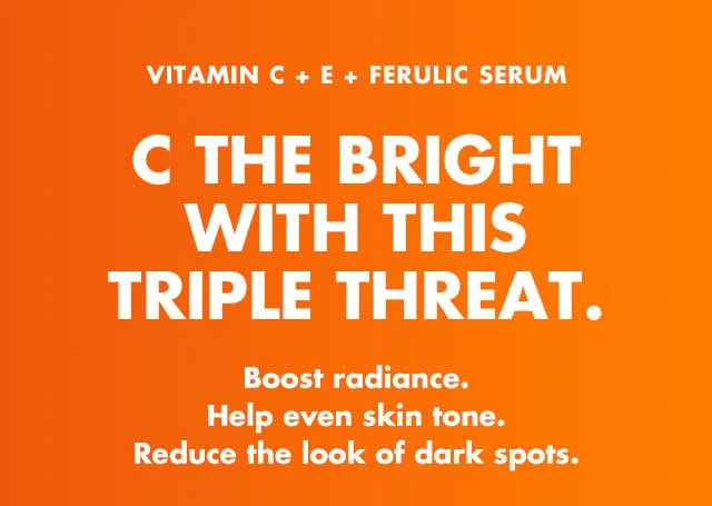 Boost radiance & help even skin tone