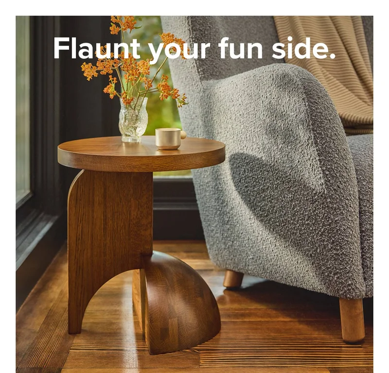 Flaunt your fun side.