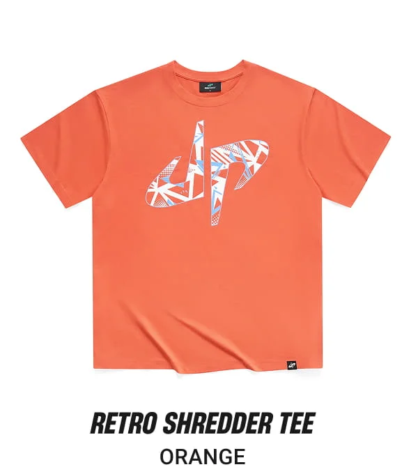 RETRO SHREDDER TEE ORANGE