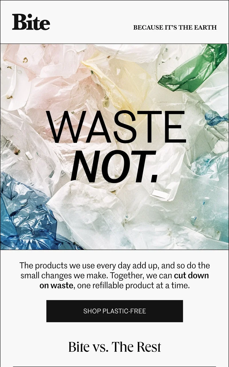 Waste Not.