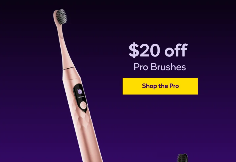 Save $20 on Pro Sonic Toothbrushes