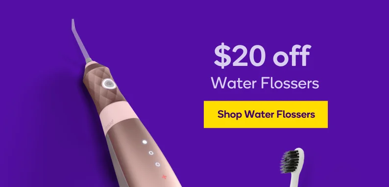 Save $20 on Water Flossers