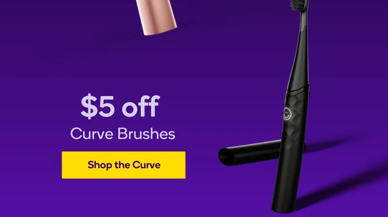 Save $5 on Curve Sonic Toothbrushes