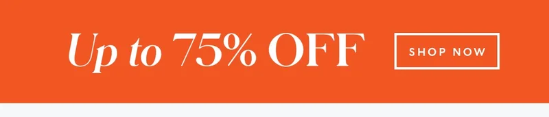 Up to 75% Off Sale Items