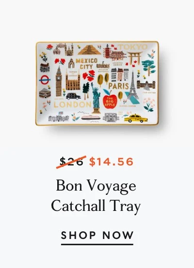 Bon Voyage Catchall Tray