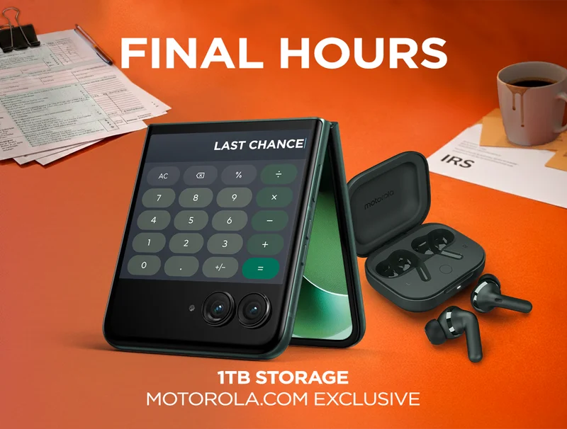 FINAL HOURS 1TB STORAGE - MOTOROLA.COM EXCLUSIVE