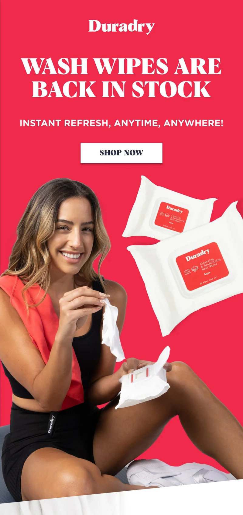 Wash Wipes Are Back in Stock