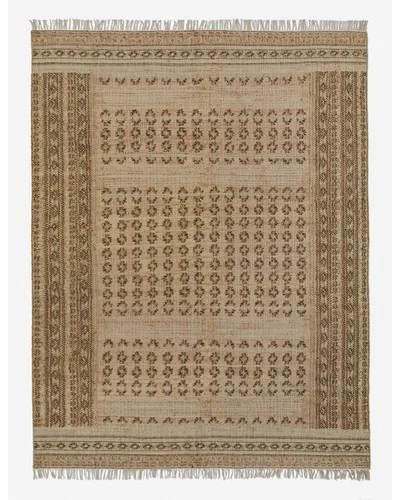 Keziah Flatweave Jute-Blend Rug - Moss / 8' x 10'