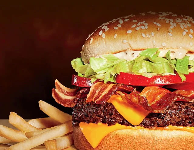 Enjoy the Smoky BLT QPC in all of its juicy, melty and bacon-y glory.