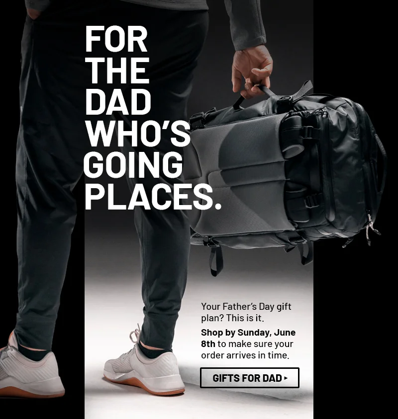 For the Dad who's going places. Gifts for dad
