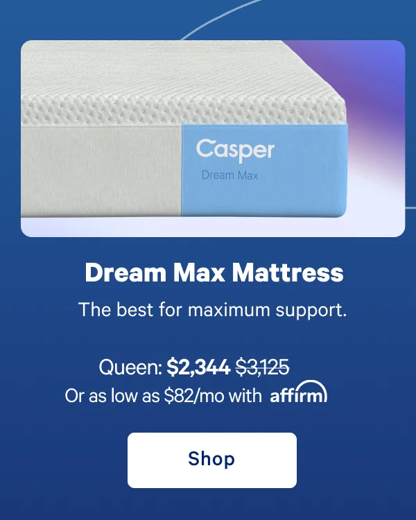 Dream Max Mattress >> The best for maximum support. >> Shop now >>
