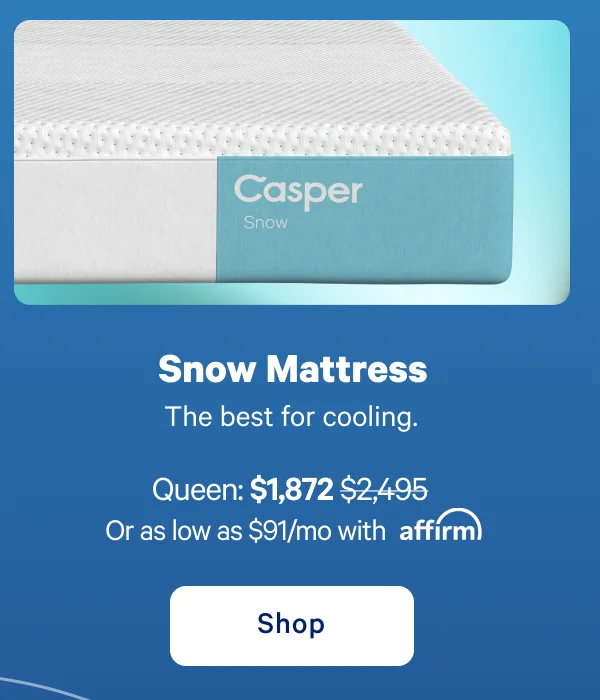 Snow Mattress >> The best for cooling. >> Shop now >>
