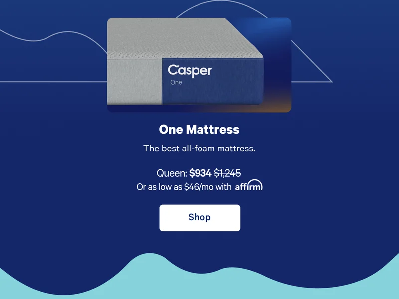 One Mattress >> The best all-foam mattress >> Shop >>