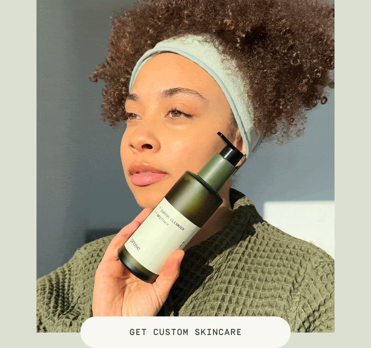 But first, skincare